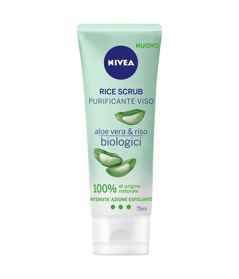 esfoliante viso naturale